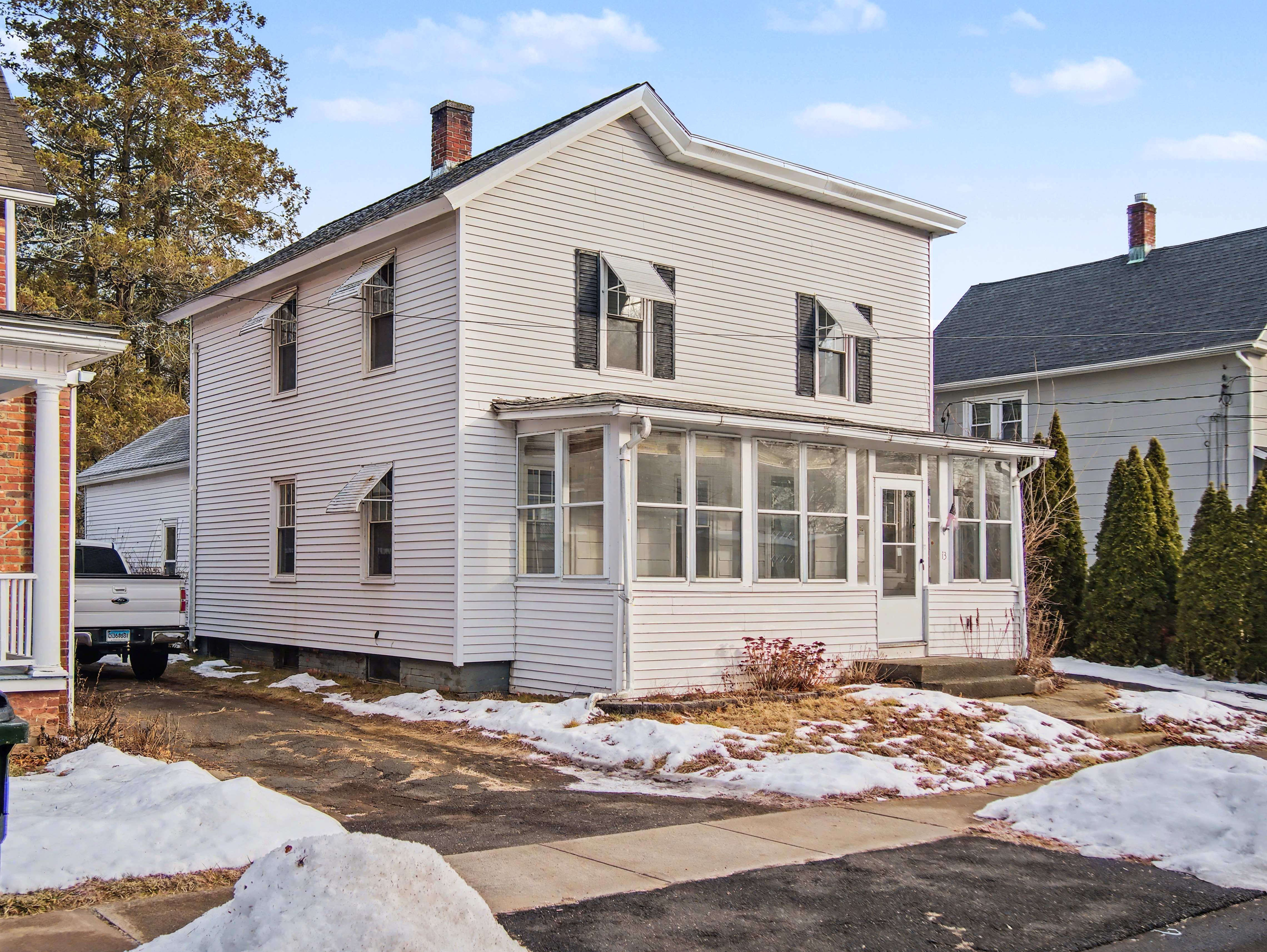 Home in Windsor Locks, Connecticut, photographed by Ari Lee