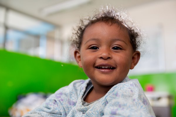 This little cutie is at CURE Ethiopia for hand surgery.