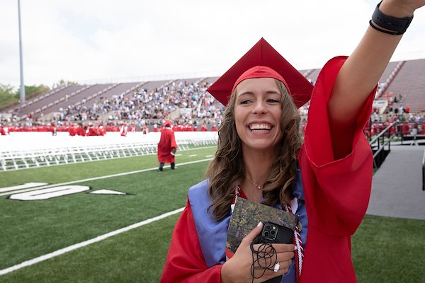 Miami University's 2024 spring commencement ceremony was held May 18 at Yager Stadium.