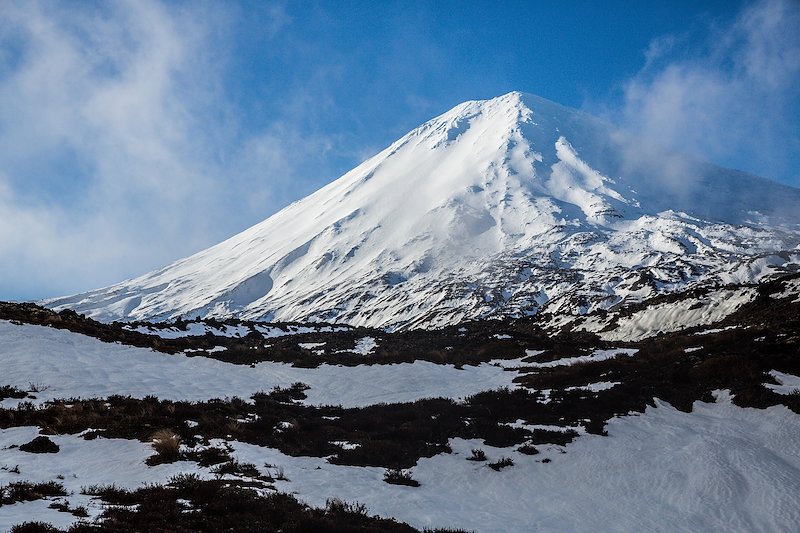Mount Ngauruhoe was used as Mount Doom in the Lord of the Rings trilogy.