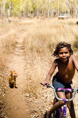 Jackie Green on Wuryarliya country, Karenbrinny Nature Reserve, NT