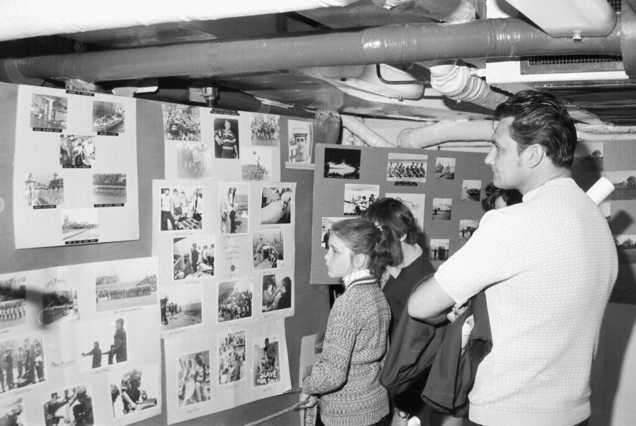 My work on display at the 1977 "Navy Days' in Plymouth