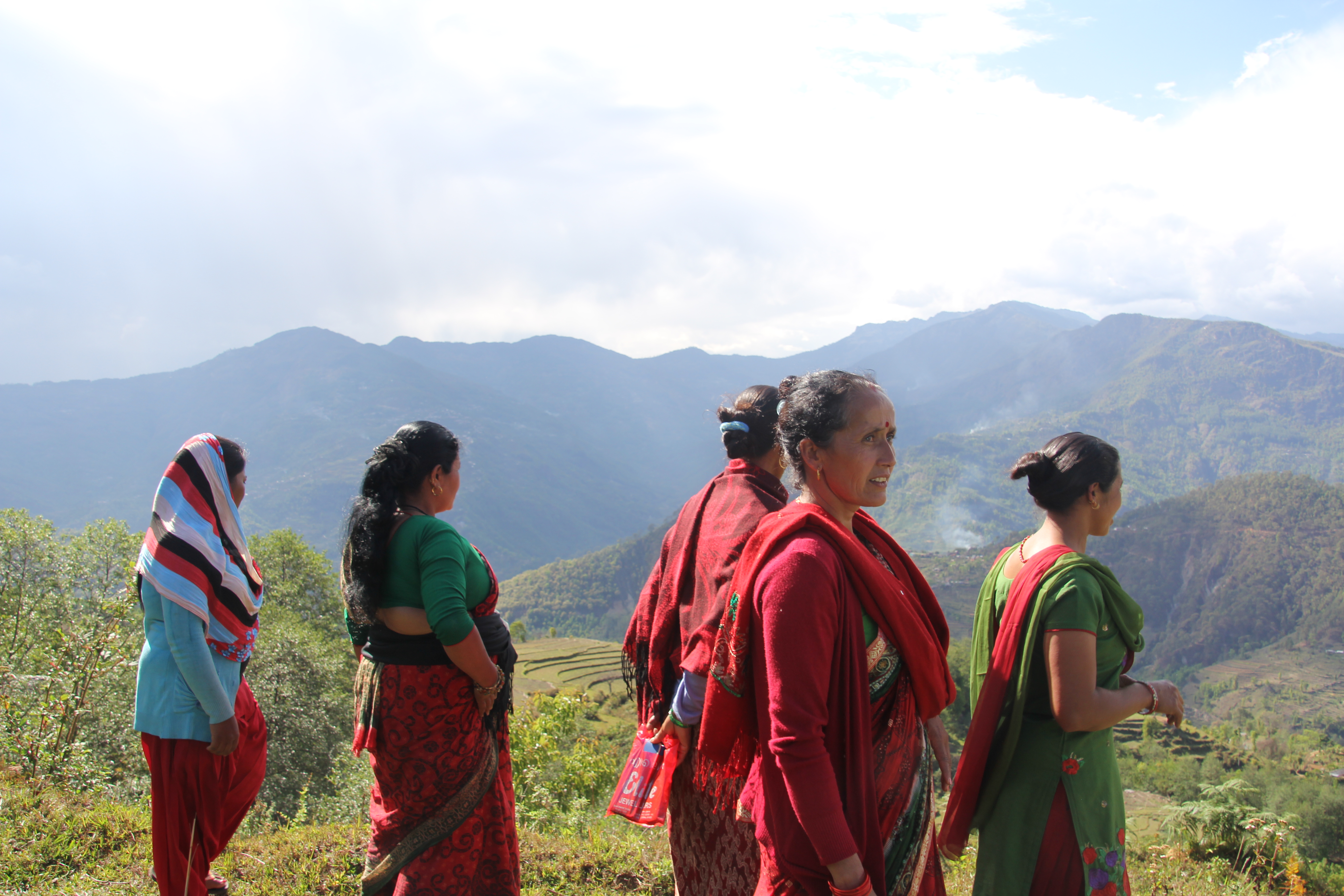 Members of the Panchase Women's Network