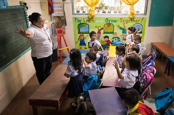 Rosa has devoted her life to teaching children.