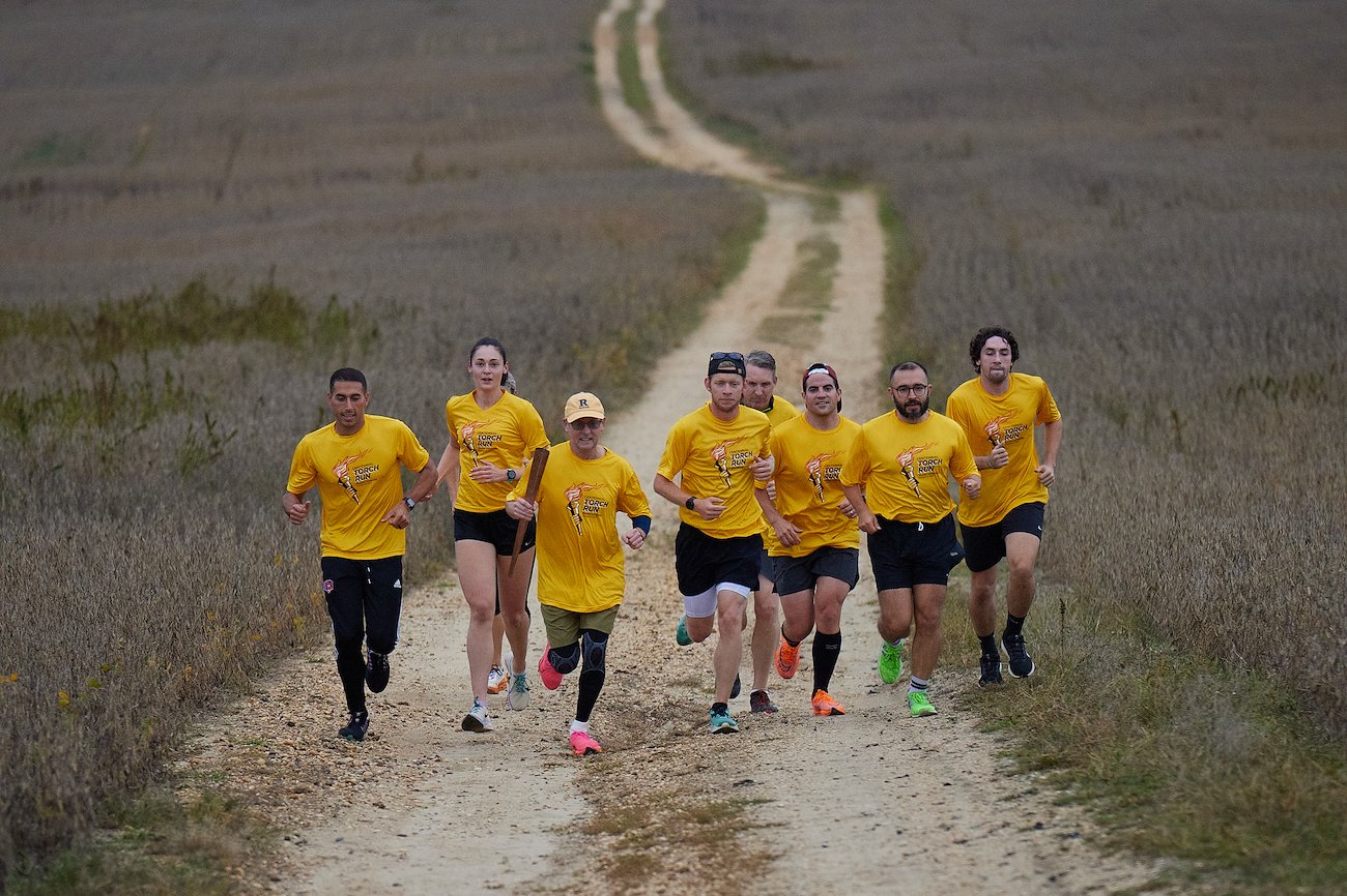 From dodging potholes to navigating farmland, runners conquered a variety of terrains.