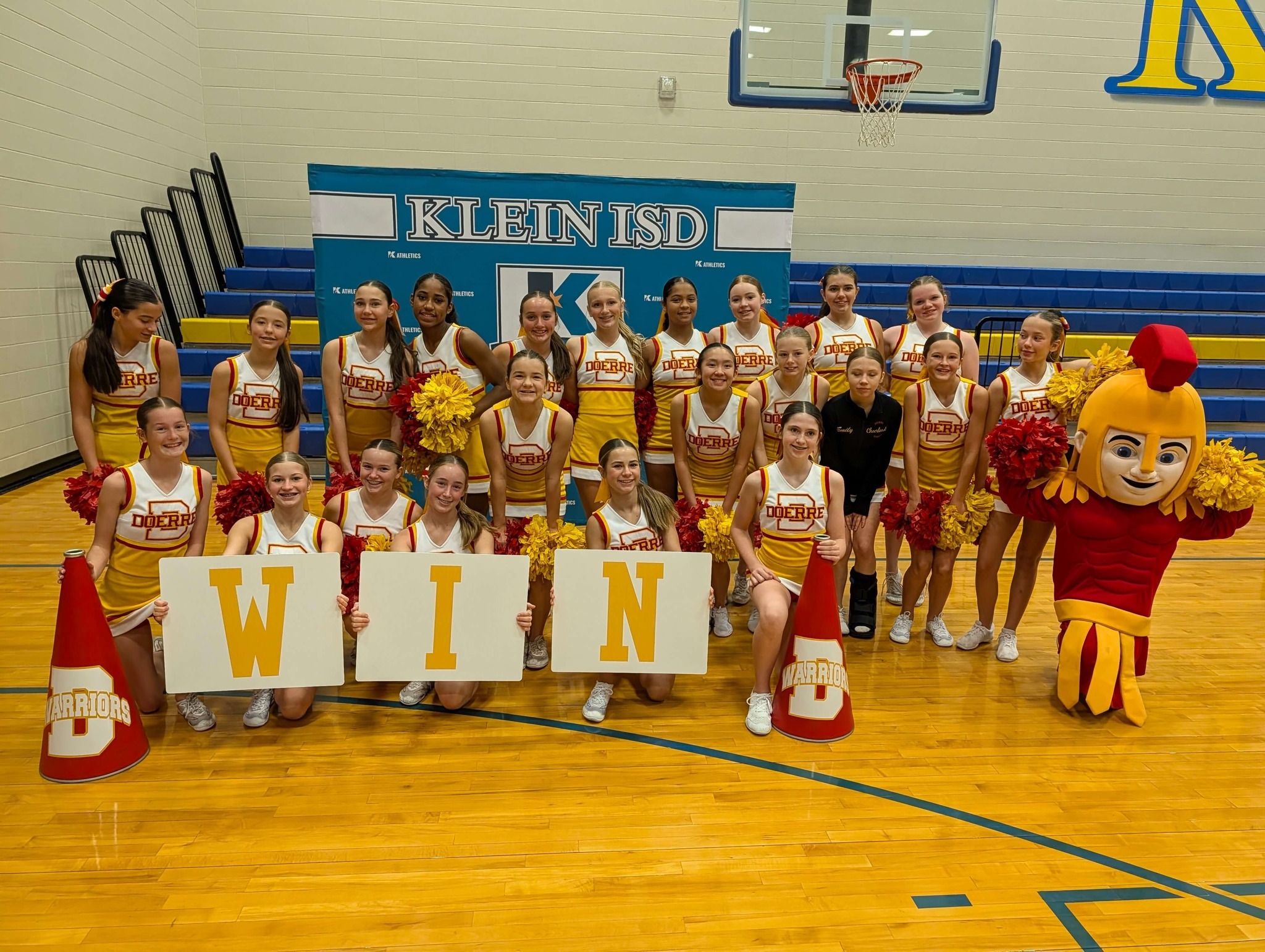 Klein ISD Hosts Inaugural Cheer Competition