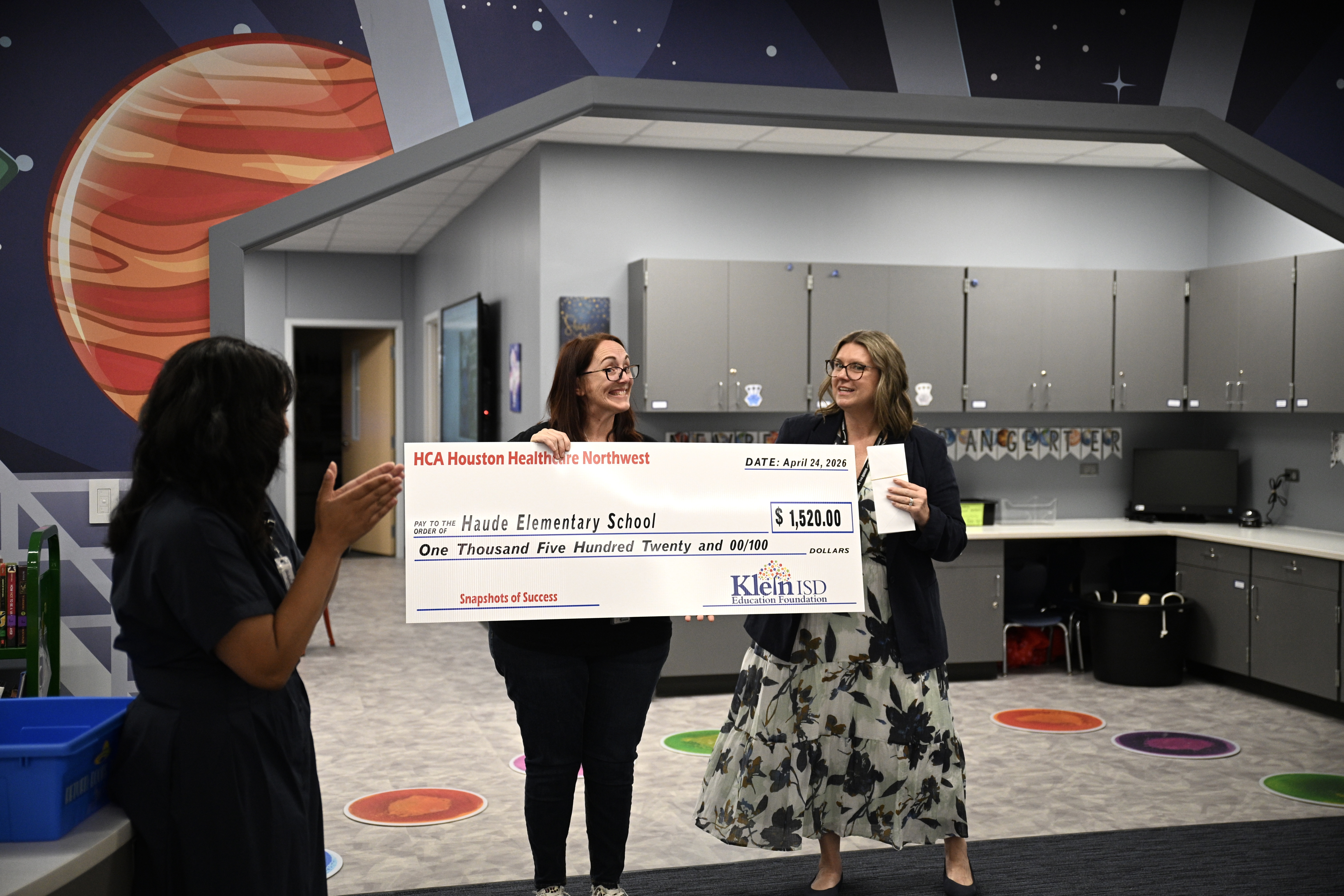 HCA Houston Healthcare Northwest Sponsors Haude Elementary 'Snapshots ...