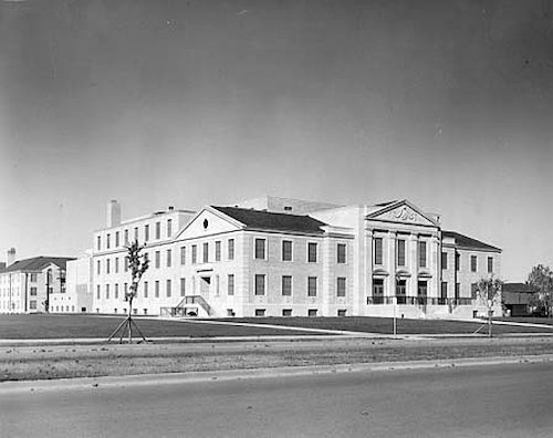 Ed Landreth Hall and Auditorium opened in 1948 on the corner of ...