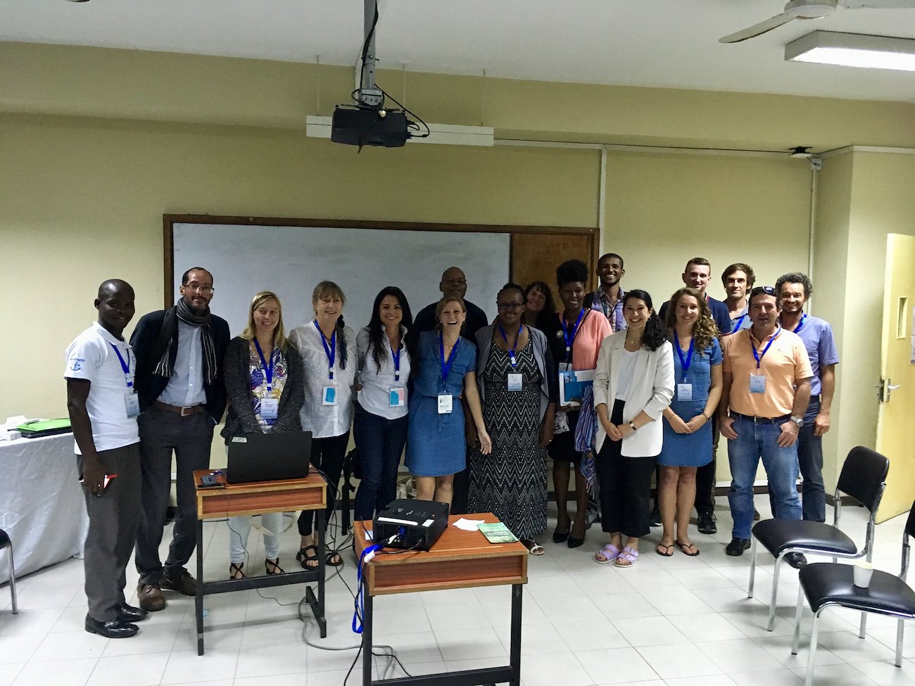 Workshop participants at WIOMSA. Credit: Western Indian Ocean Seagrass Network (WIOSN)