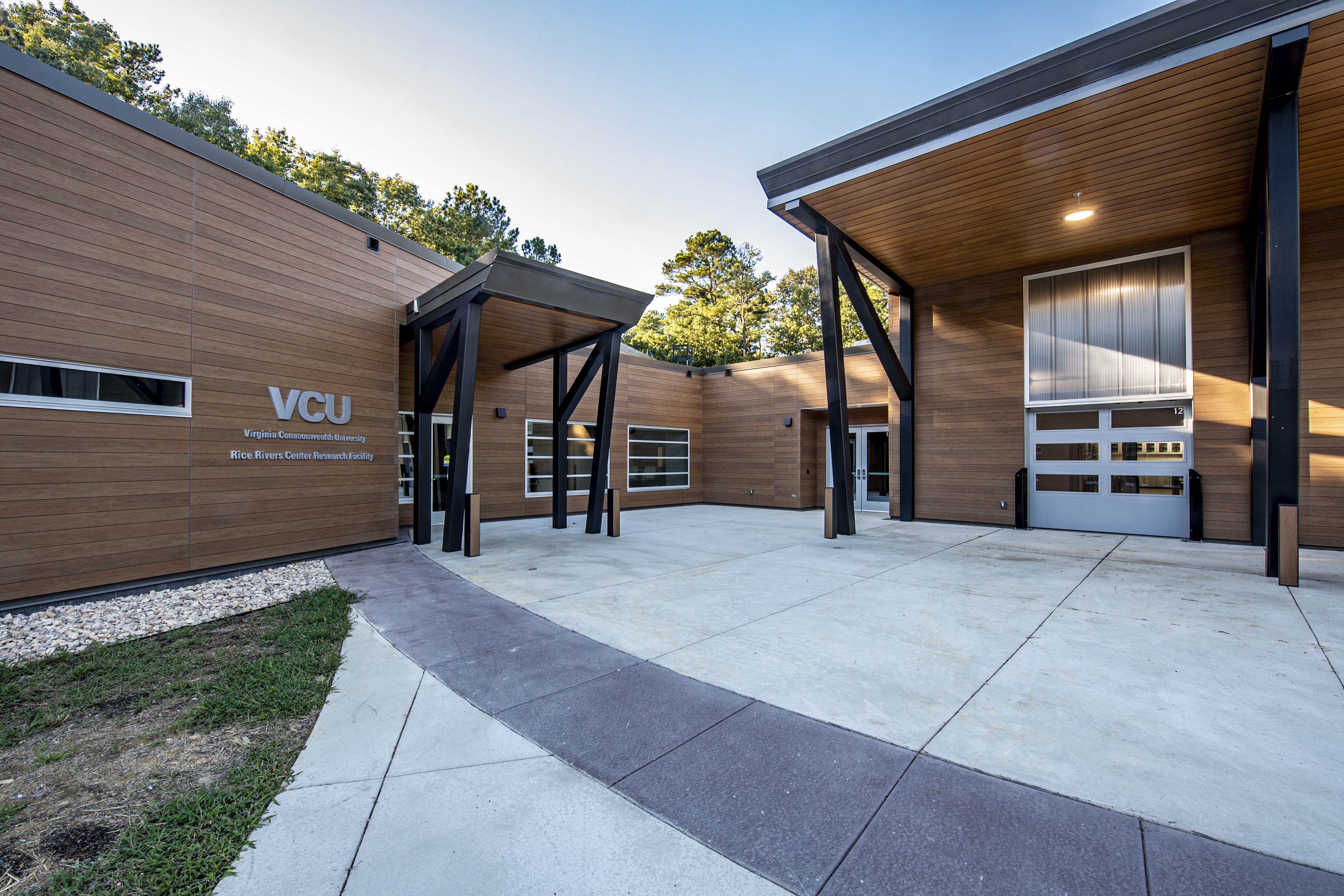 VCU's Rice Rivers Center opened a new building this year. The building ...