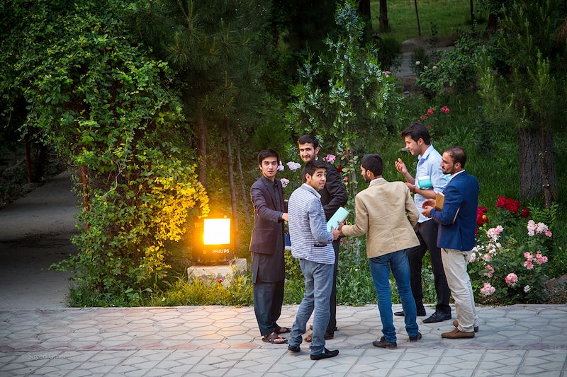Students of the Kabul University’s Political Science Faculty. Photo: UNDP Afghanistan / Omer
