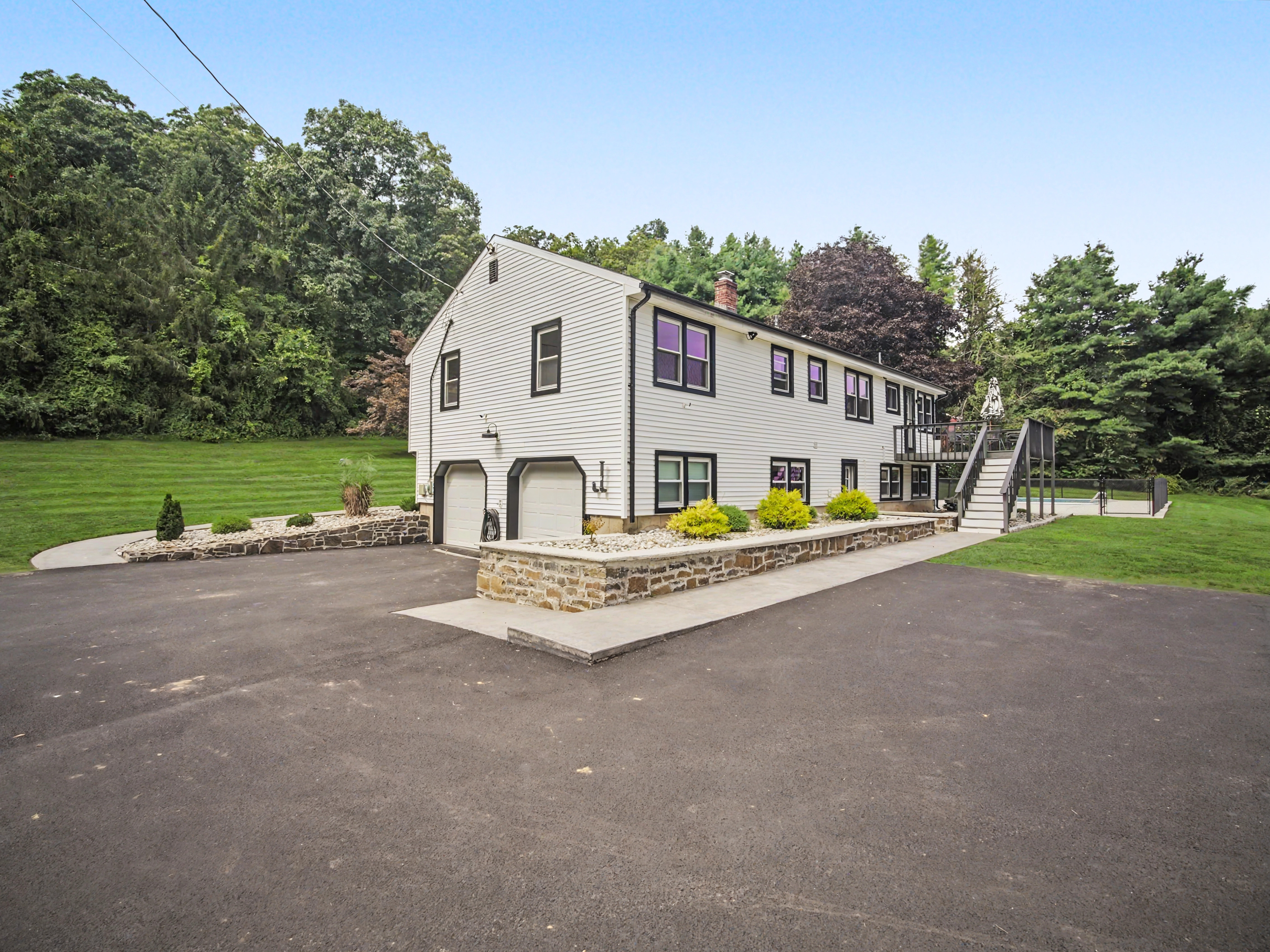 Home in Northford, Connecticut, photographed by Ari Lee