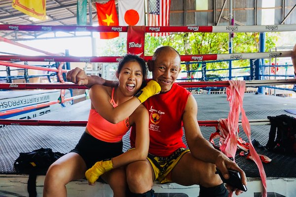 Muay Thai fighting