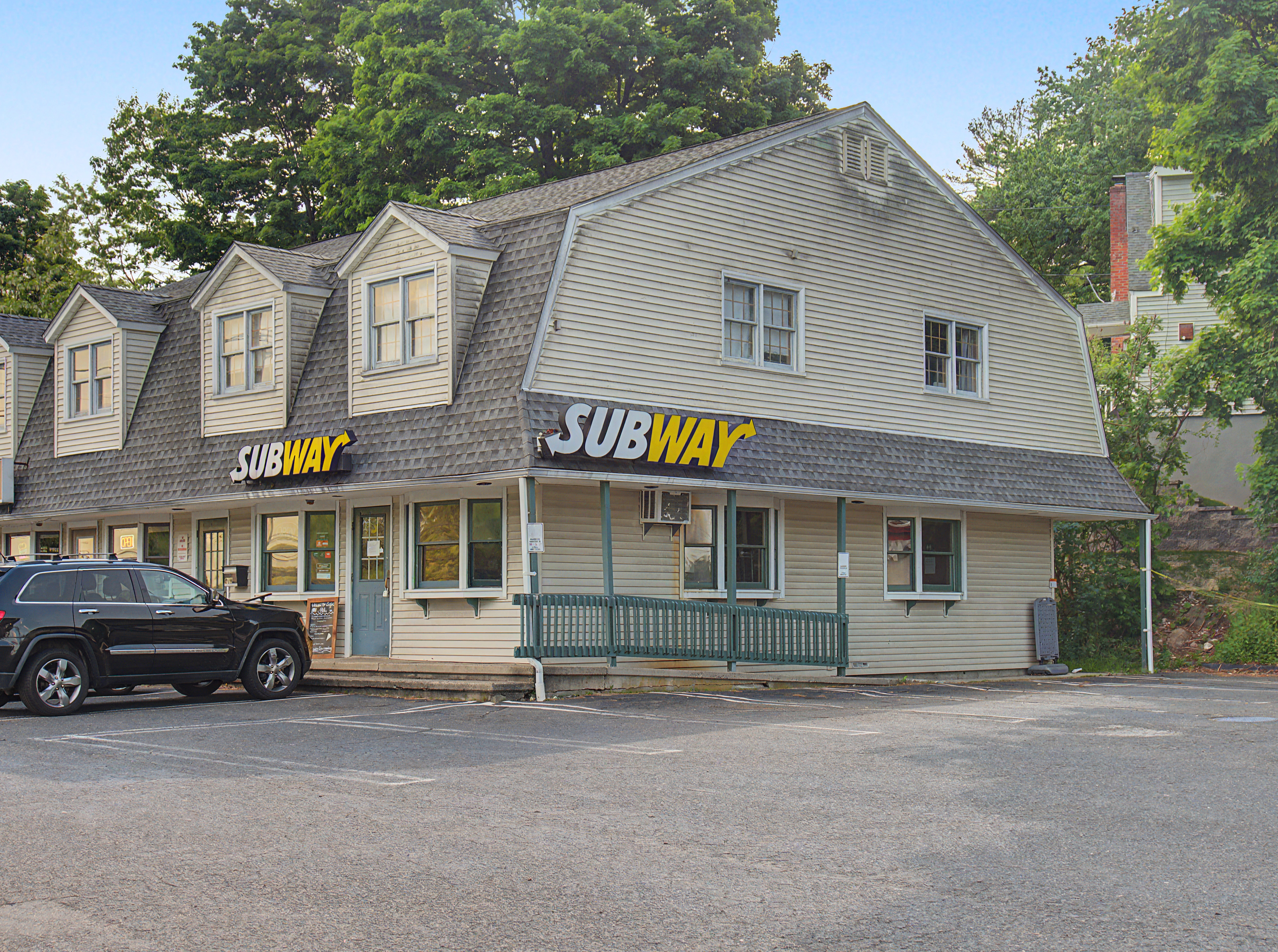Commercial property in Shelton, Connecticut, photographed by Ari Lee