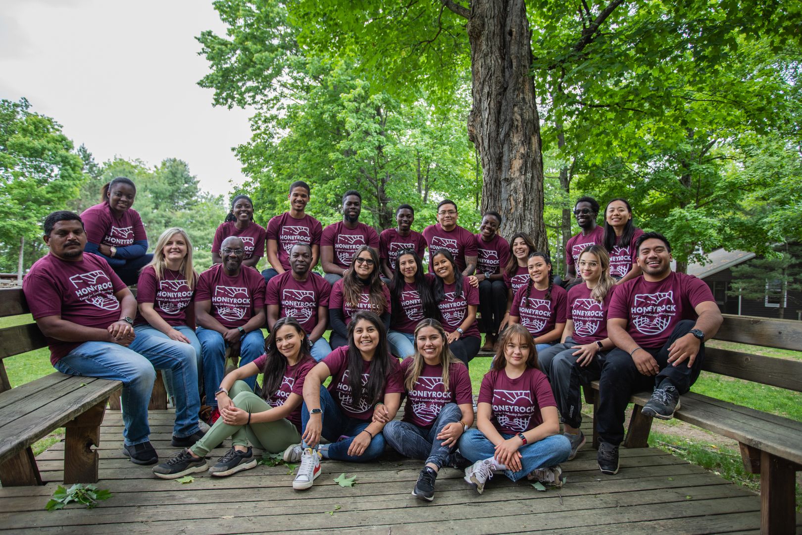 Summer 2023 International Staff group photo.
