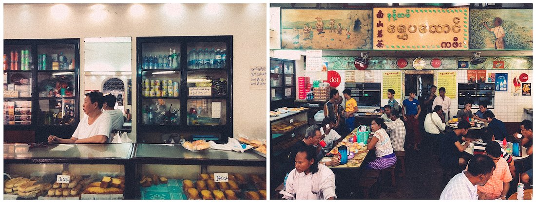 on this ocaasion, u chit sien was not in the tea house. his assistant called him, and u chit sien came to the tea house for me within 10 mins.