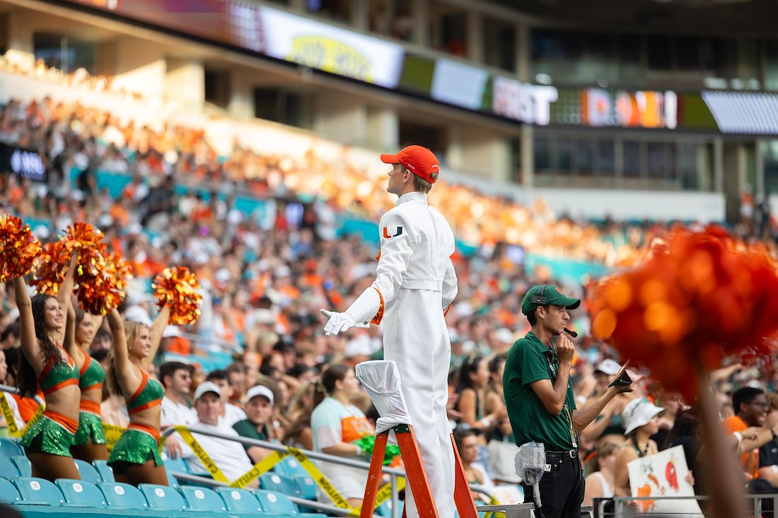 Noah Booz, Drum Major.