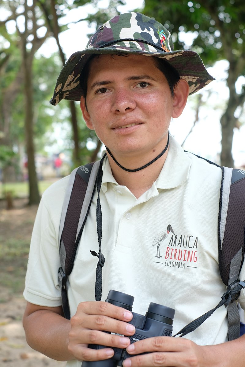 Jhon Alvarez, fundador de Arauca Birding
