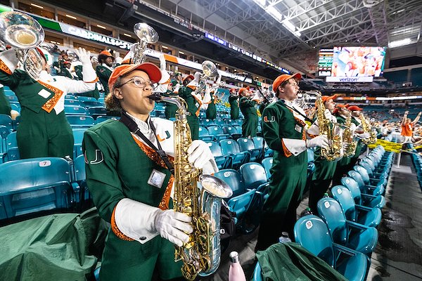 Keke Dawson, a first year on Sax.