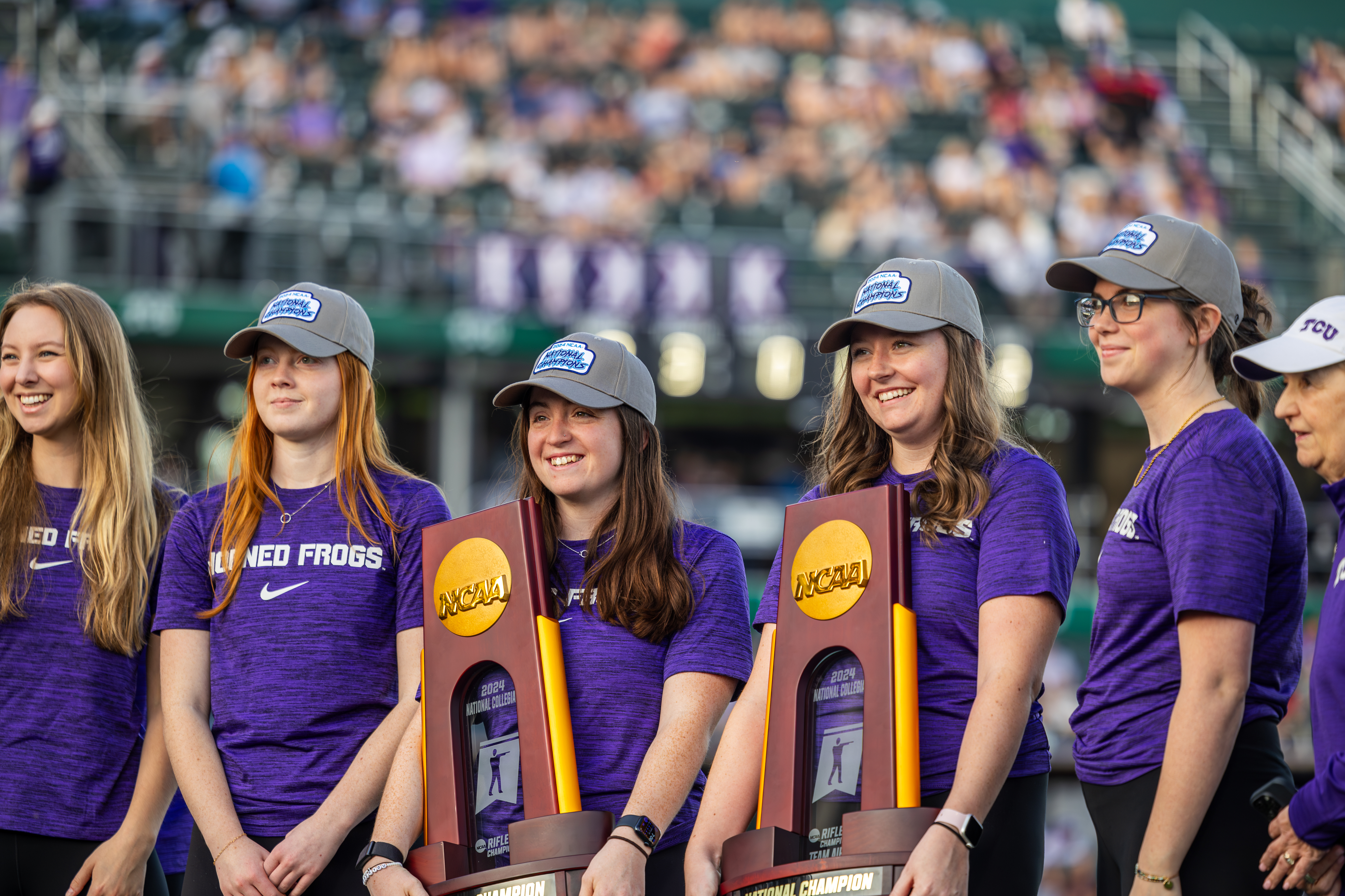 The TCU women’s rifle team is the 2024 NCAA Division I national champion.