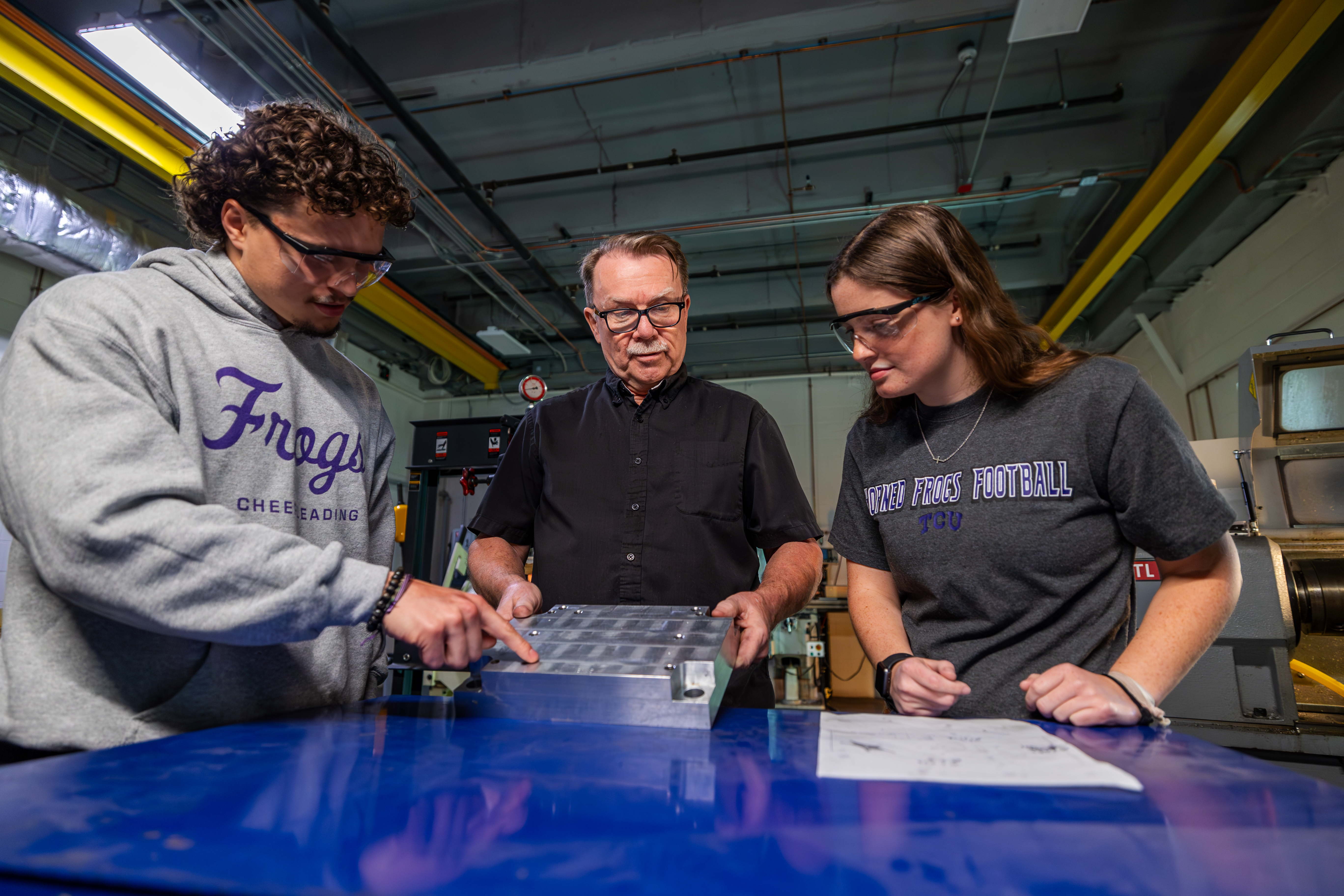 Undergraduate students have ample opportunities to work side-by-side ...