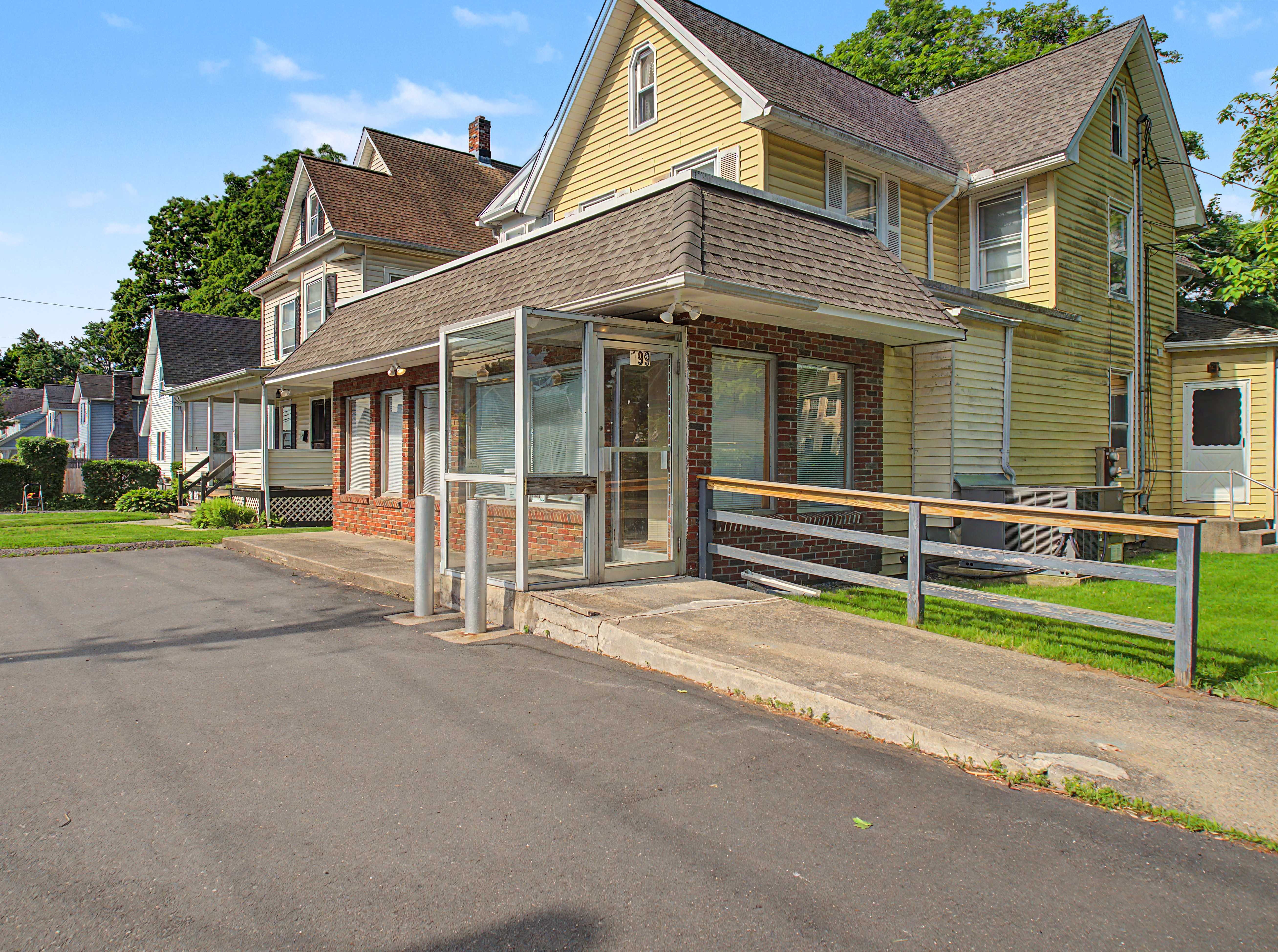 Commercial property in Ansonia, Connecticut, photographed by Ari Lee