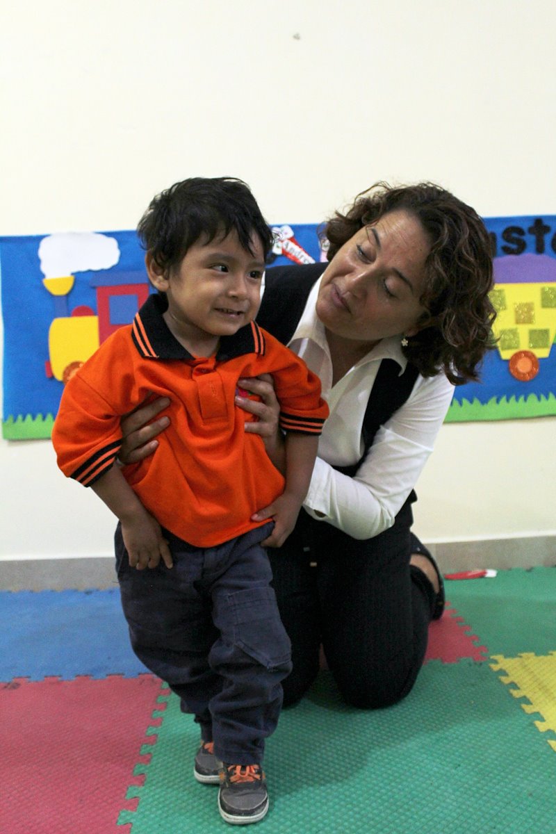 "Este proyecto de inclusión para niños y niñas con discapacidad es un gran acierto y una necesidad", dice Cristina.