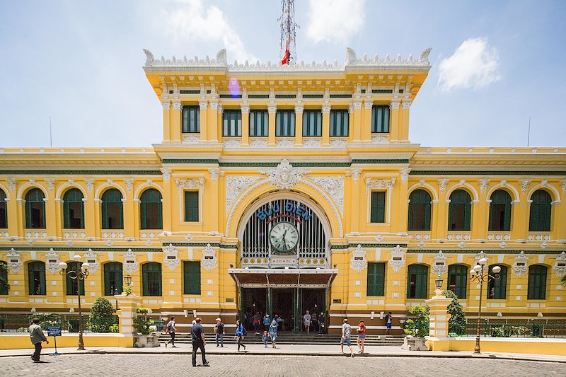 The HCMC post office.