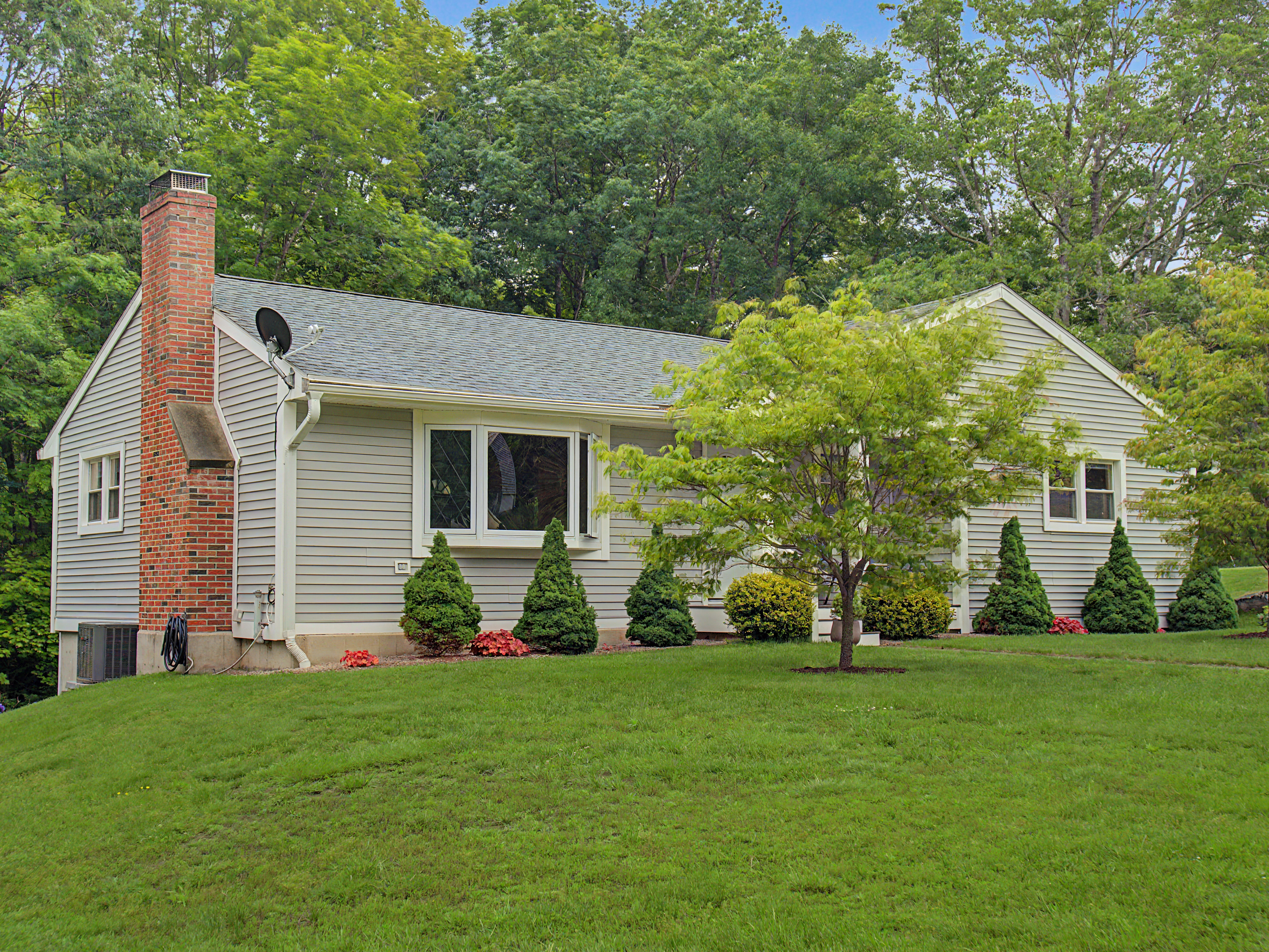 Home in Deep River, Connecticut, photographed by Ari Lee