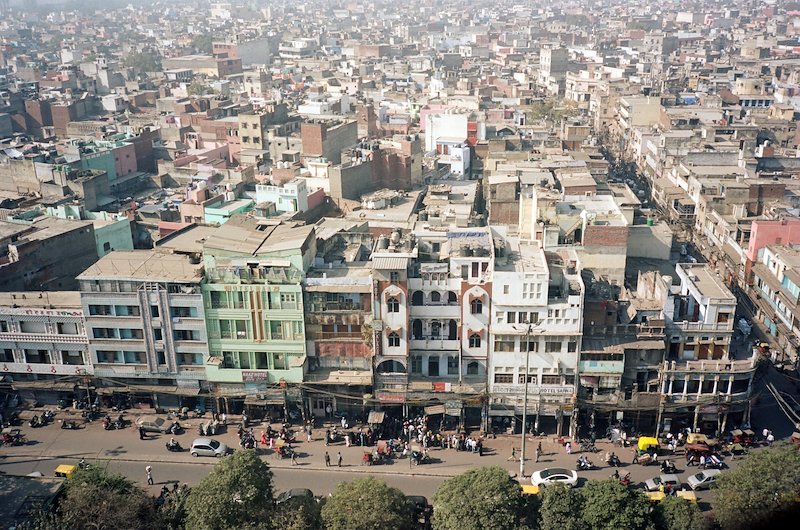 View of Old Delhi from Jama Masjid