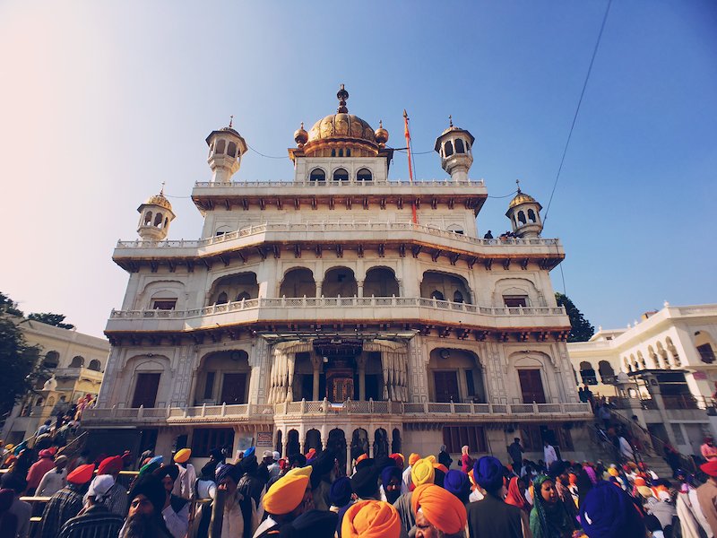 Sri Akal Takhat Sahib - The seat of the supreme governing body of the Sikhs