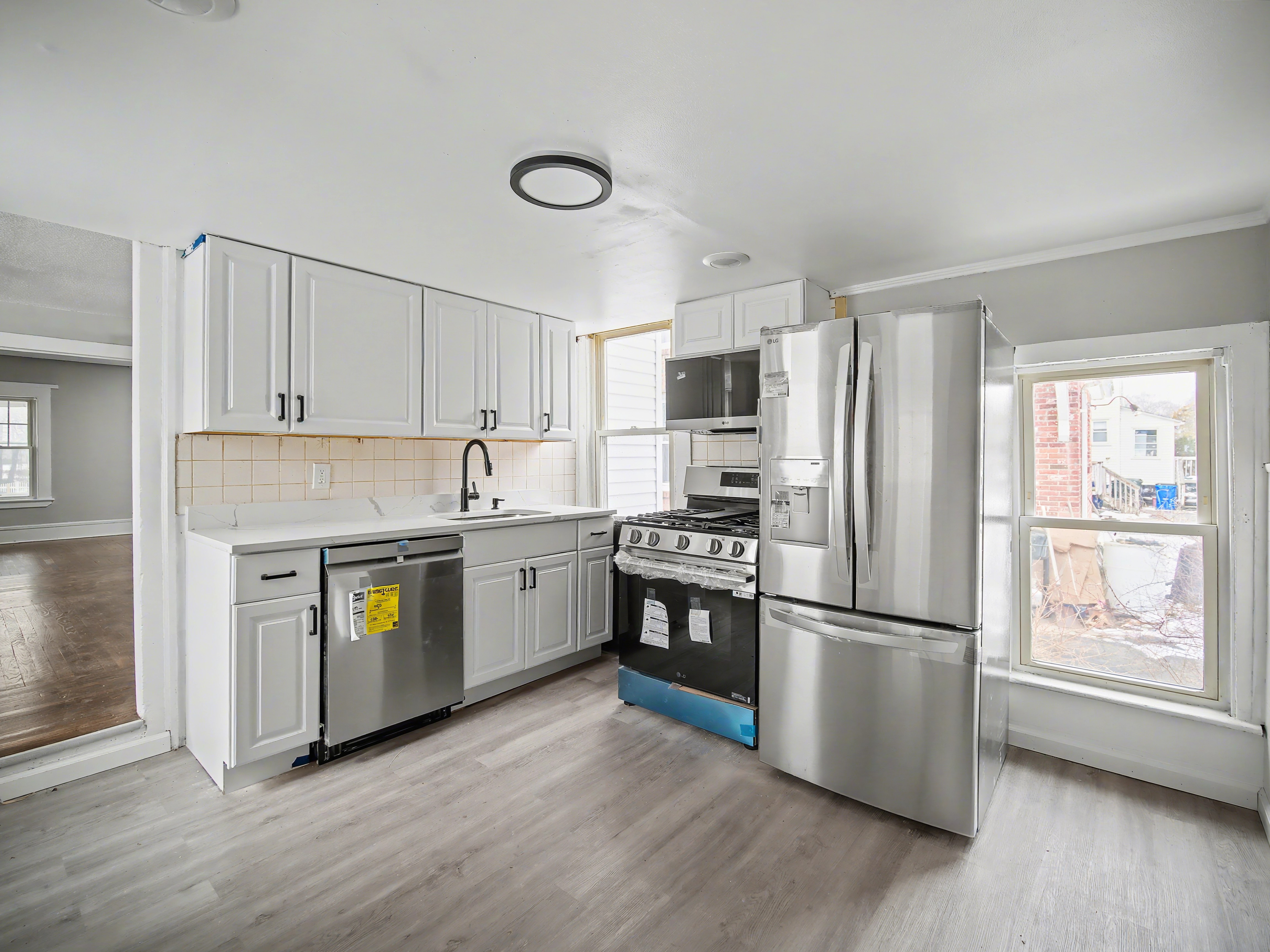 Home in Windsor Locks, Connecticut, photographed by Ari Lee