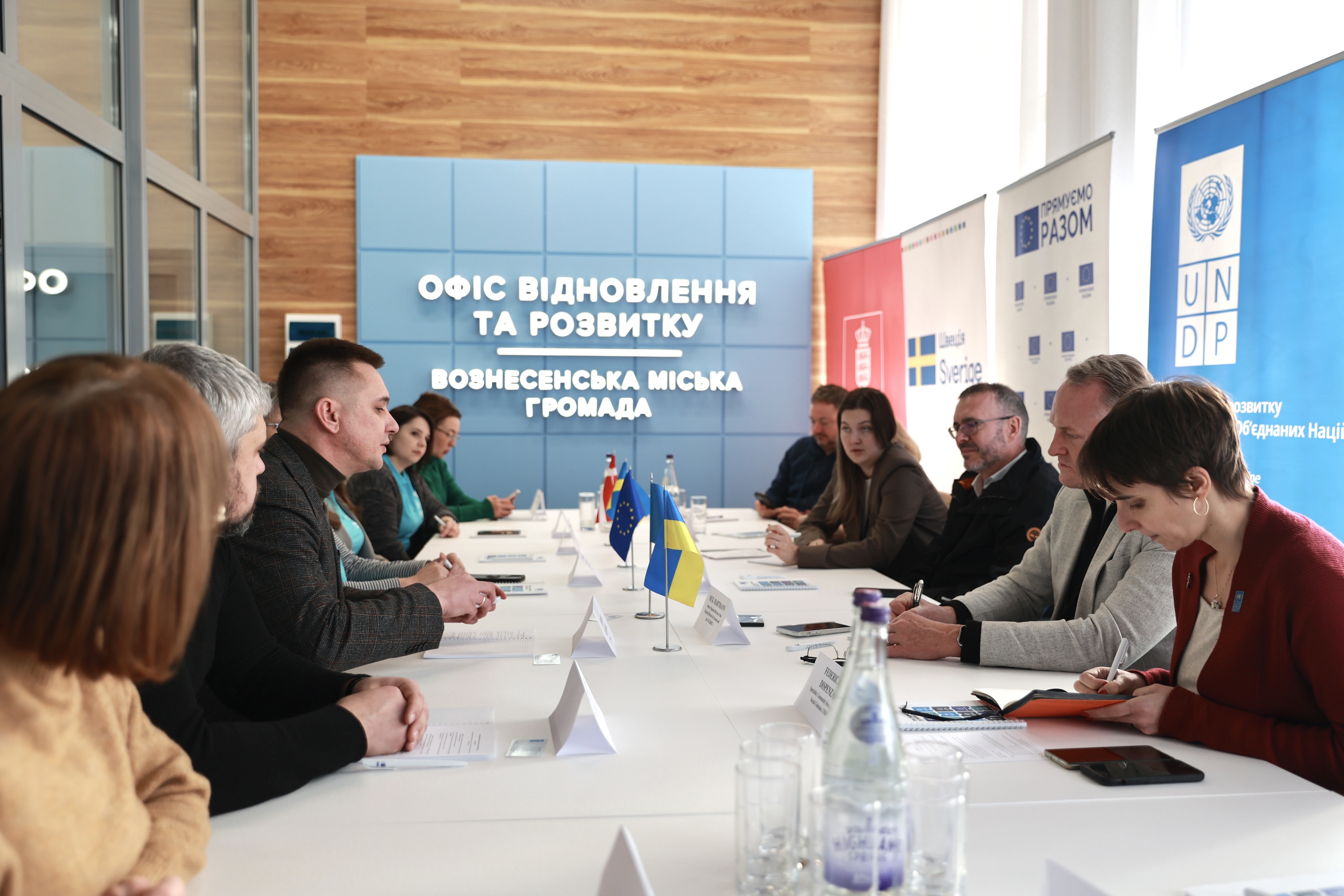 “We’re going to rebuild Ukraine from scratch”