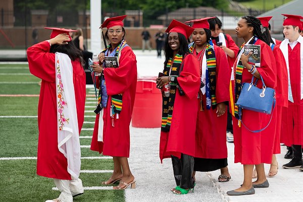 Miami University's 2024 spring commencement ceremony was held May 18 at Yager Stadium.