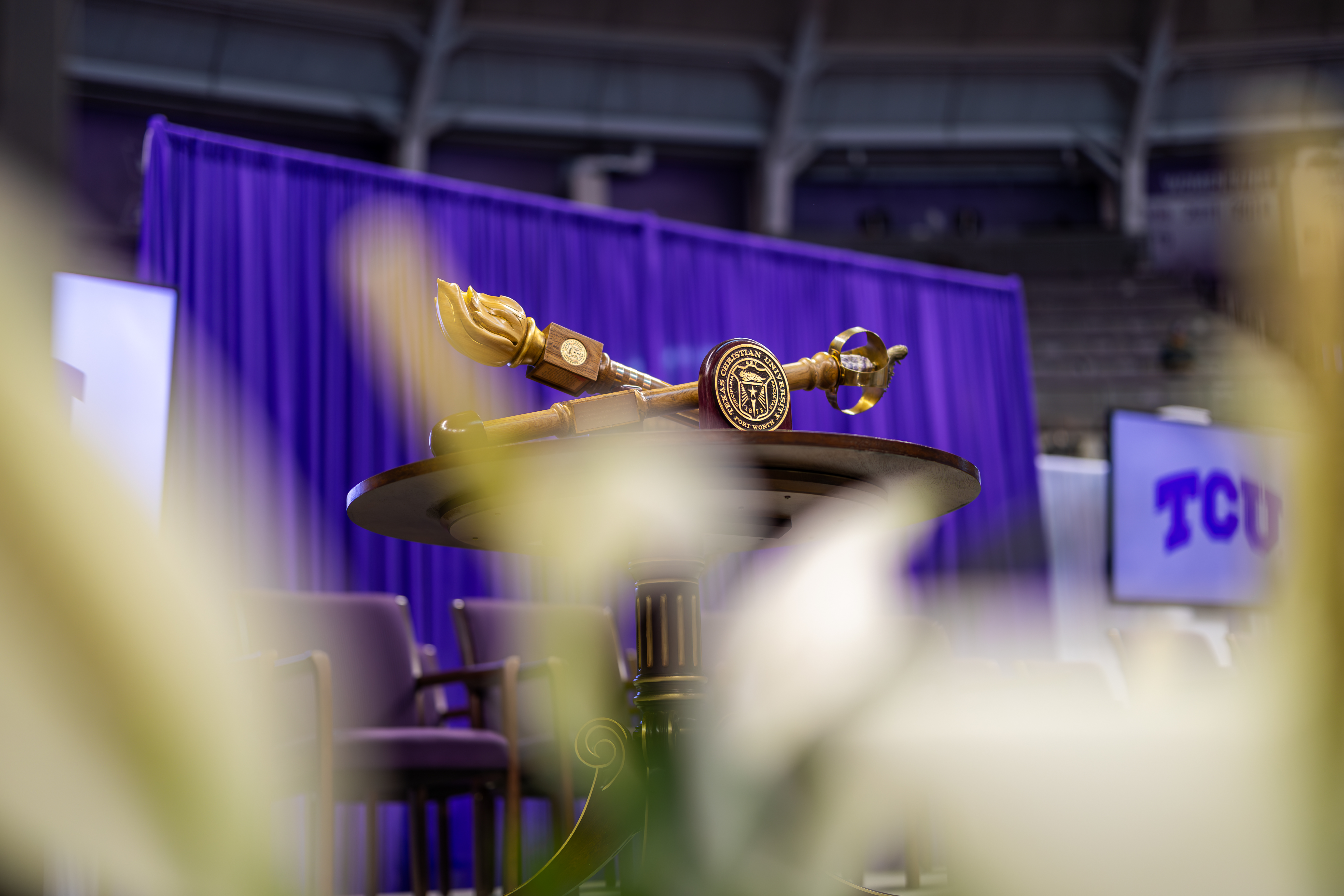 Behind the Scenes at TCU Graduation