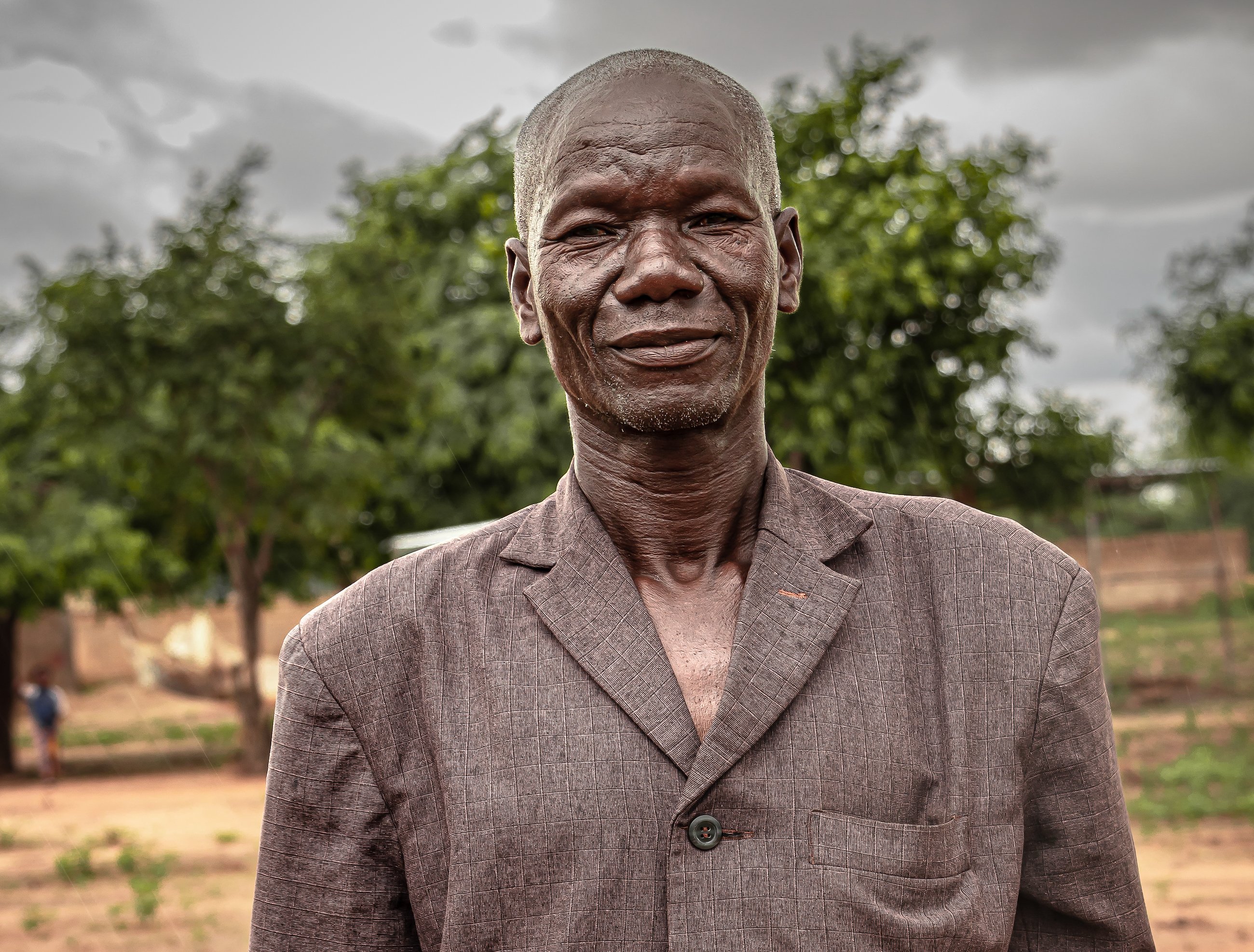 Joseph Lombo, à Fada N'Gourma. Photo : UNOCHA/ Alassane Sarr