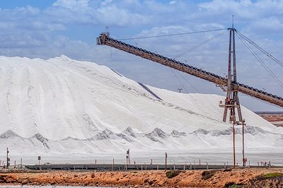 Surprisingly, Port Hedland is also home to a salt mine.
