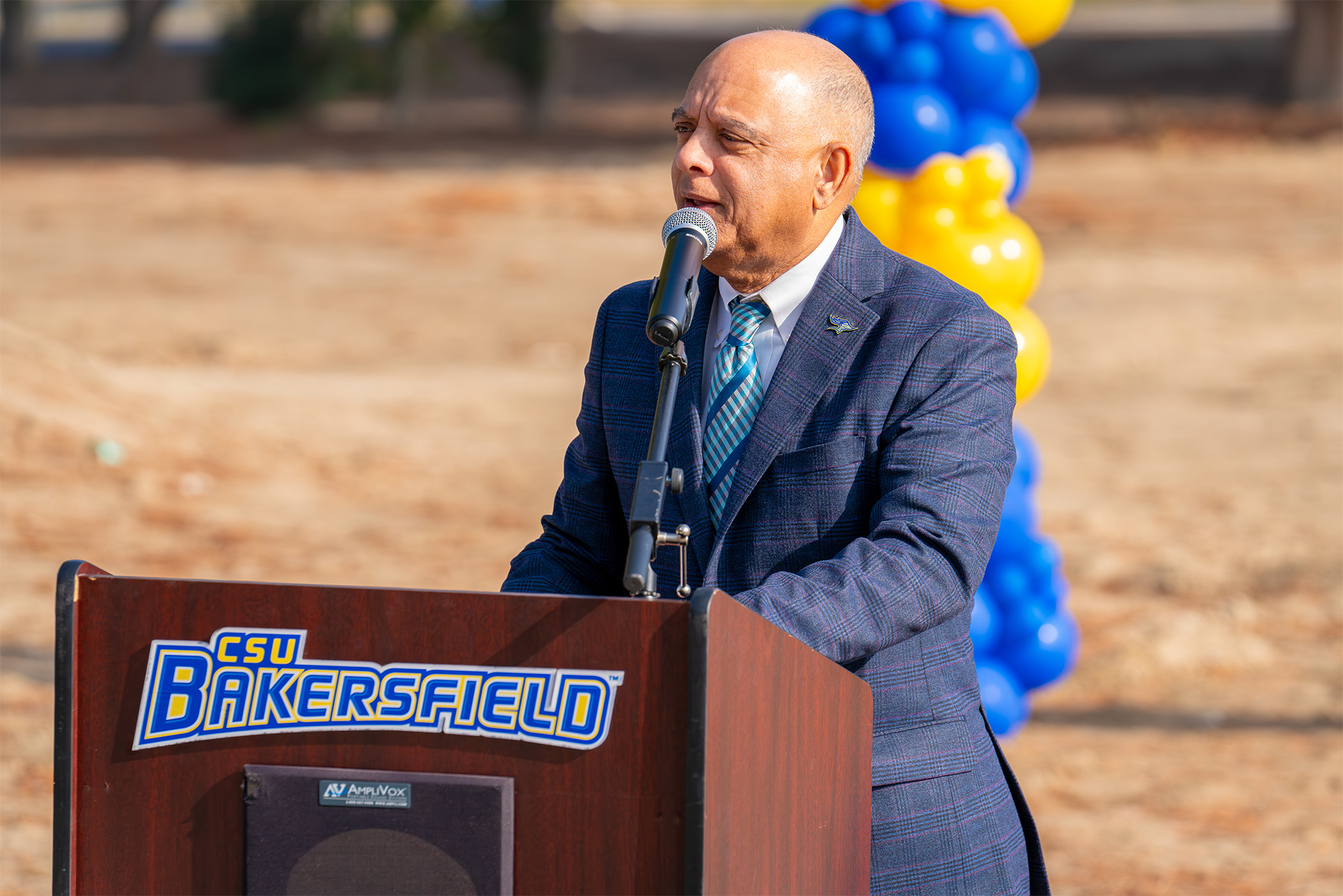 Vice President of Student Affairs Dr. Thomas Wallace speaks at Tuesday ...