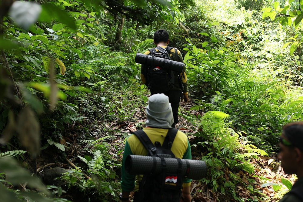 Forest ranger Patrol in Gunung Leuser National Park, Indonesia. Photo: CIWT Project