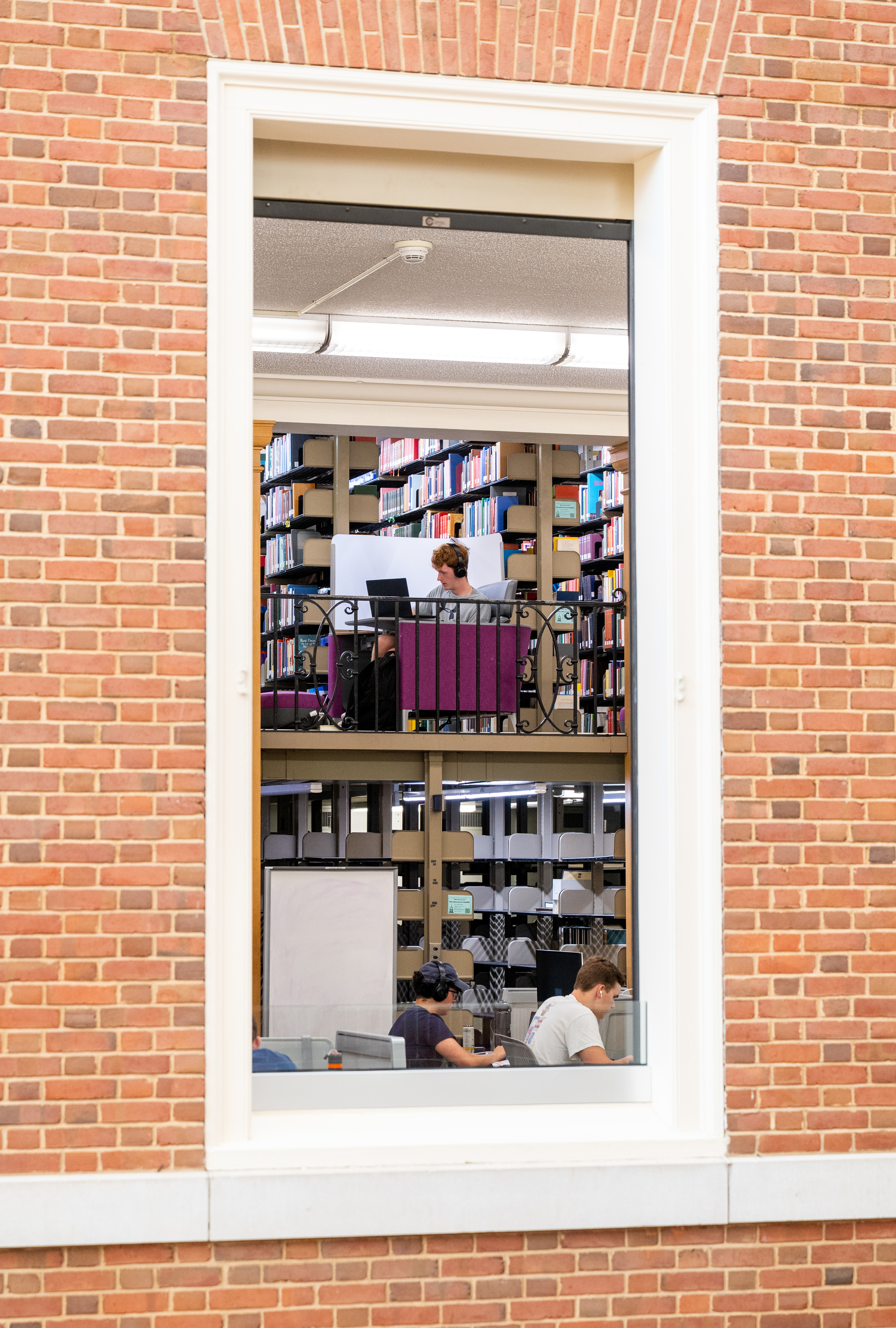 Wake Forest University Students Studying in the Z. Smith Reynolds ...