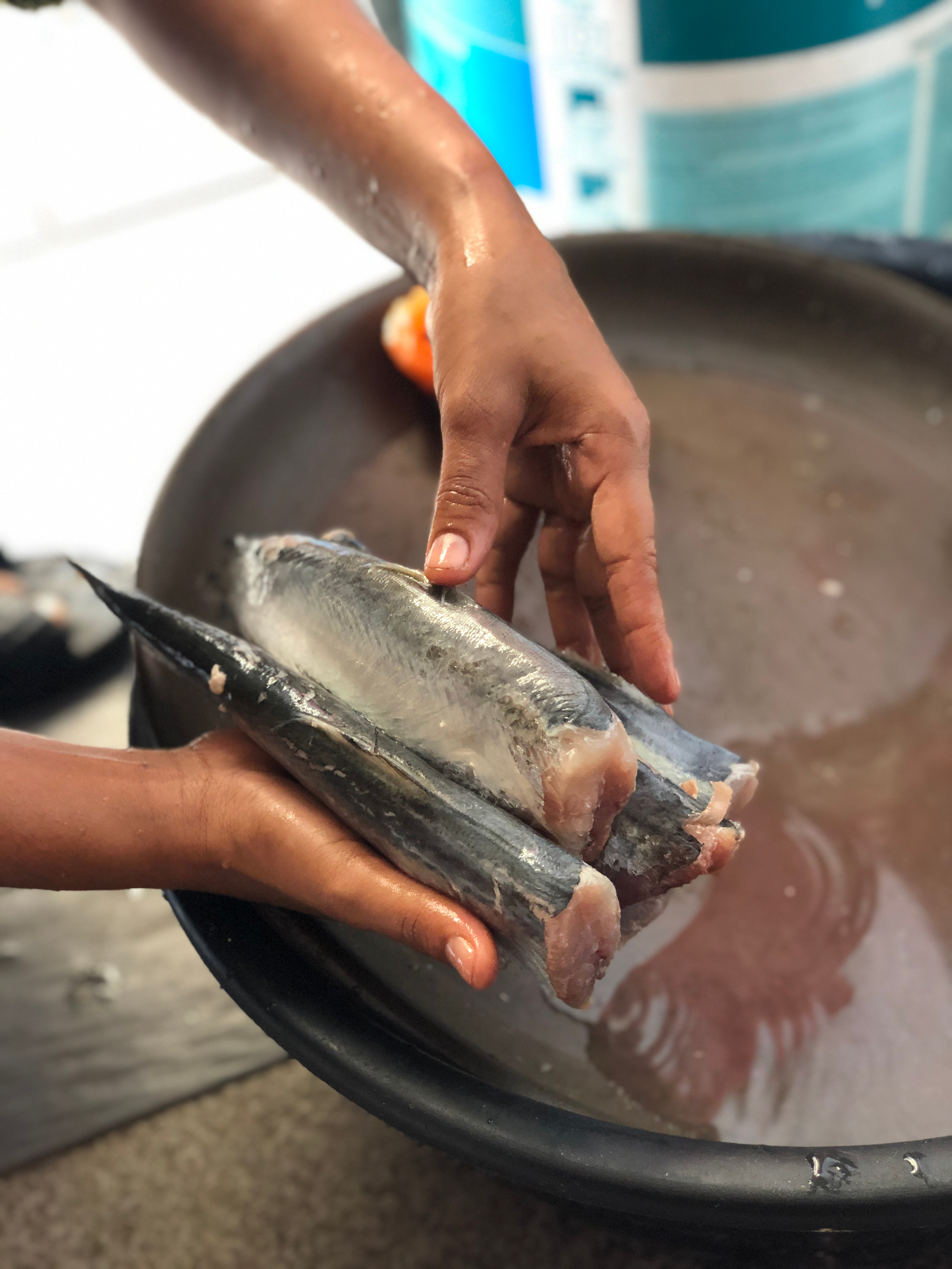 Fish is prepared for mohinga © Shutterstock / WWF-Myanmar