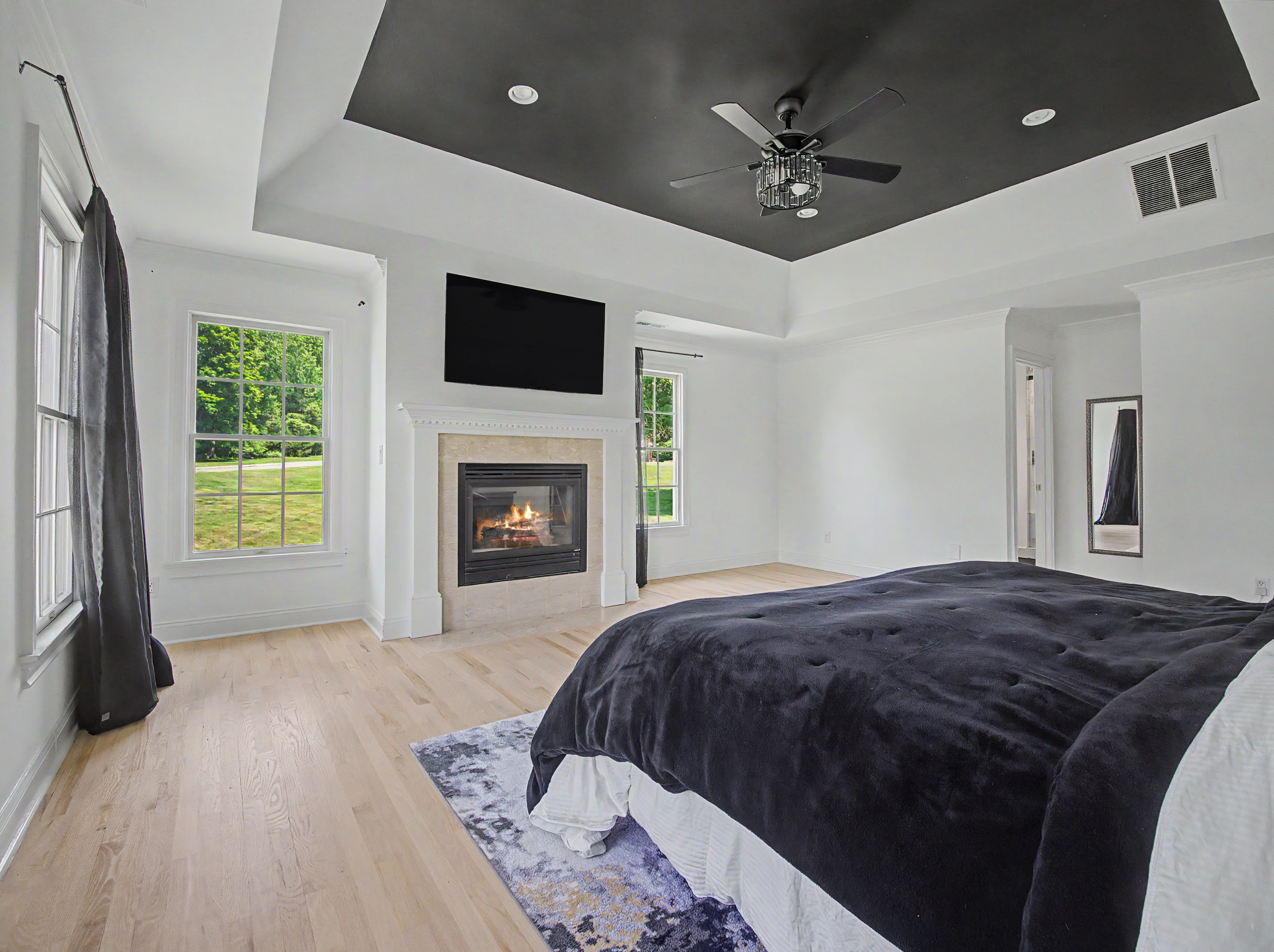 Home in Wilton, Connecticut, photographed by Ari Lee