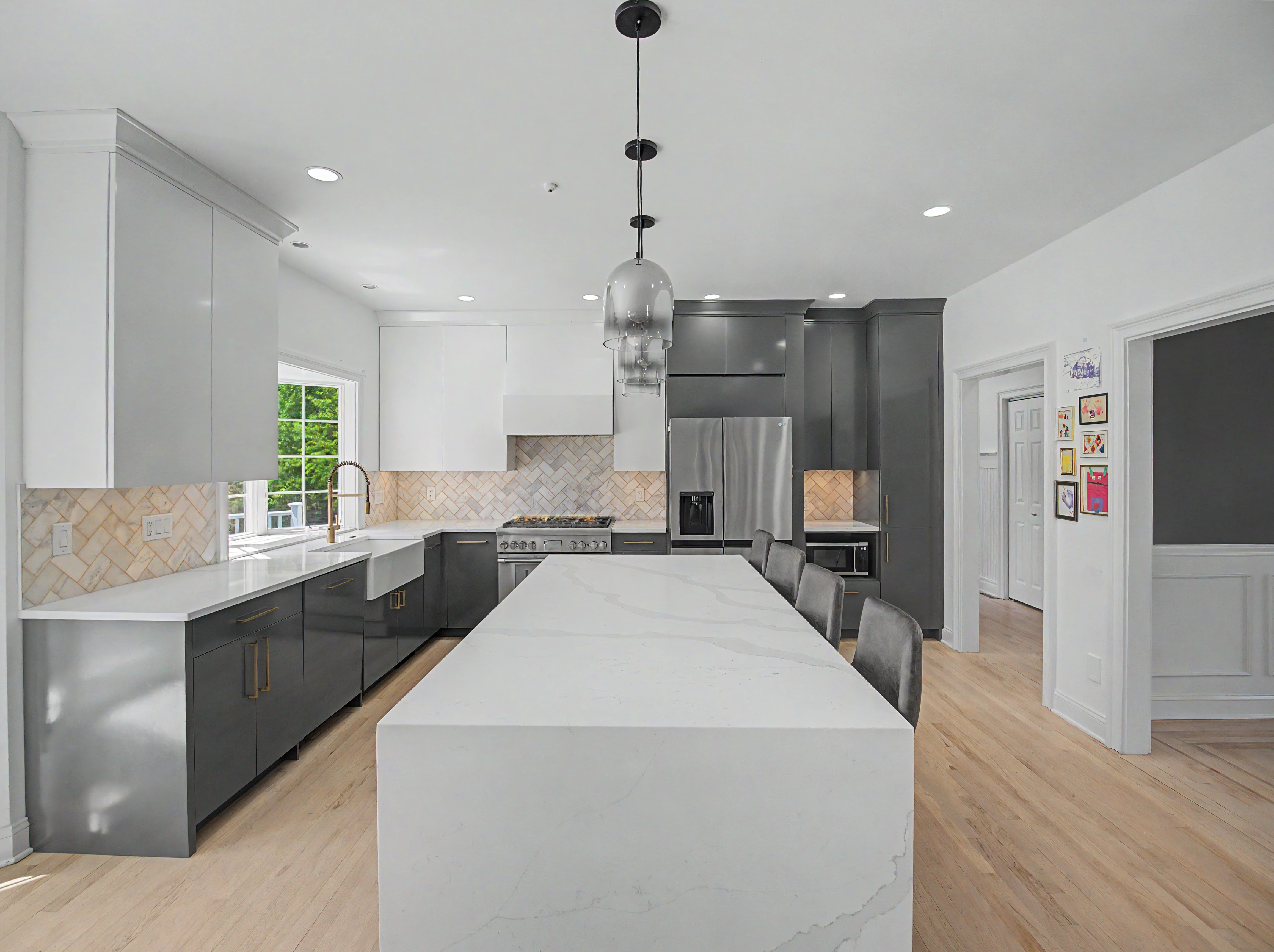 Home in Wilton, Connecticut, photographed by Ari Lee
