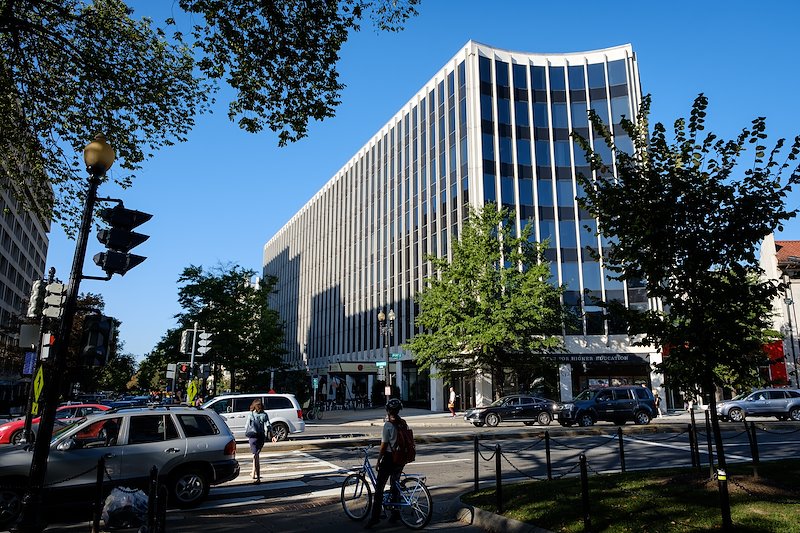 The National Center for Higher Education at 1 Dupont Circle, Wake Forest's new home in D.C.