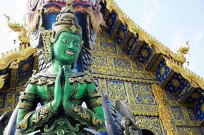 Blue Temple in Chiang Rai