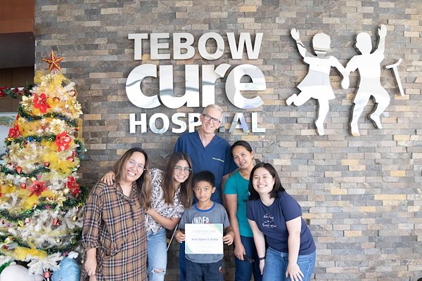 We celebrate with Kent as he finally graduated from Speech Therapy! We thank partner organization Smile Train for allowing us to provide comprehensive cleft care!
