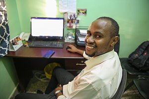 Issac, one of our social workers, said, "It's a blessing to interact with patients as they come in with a lot of fear but go back with faith and hope."