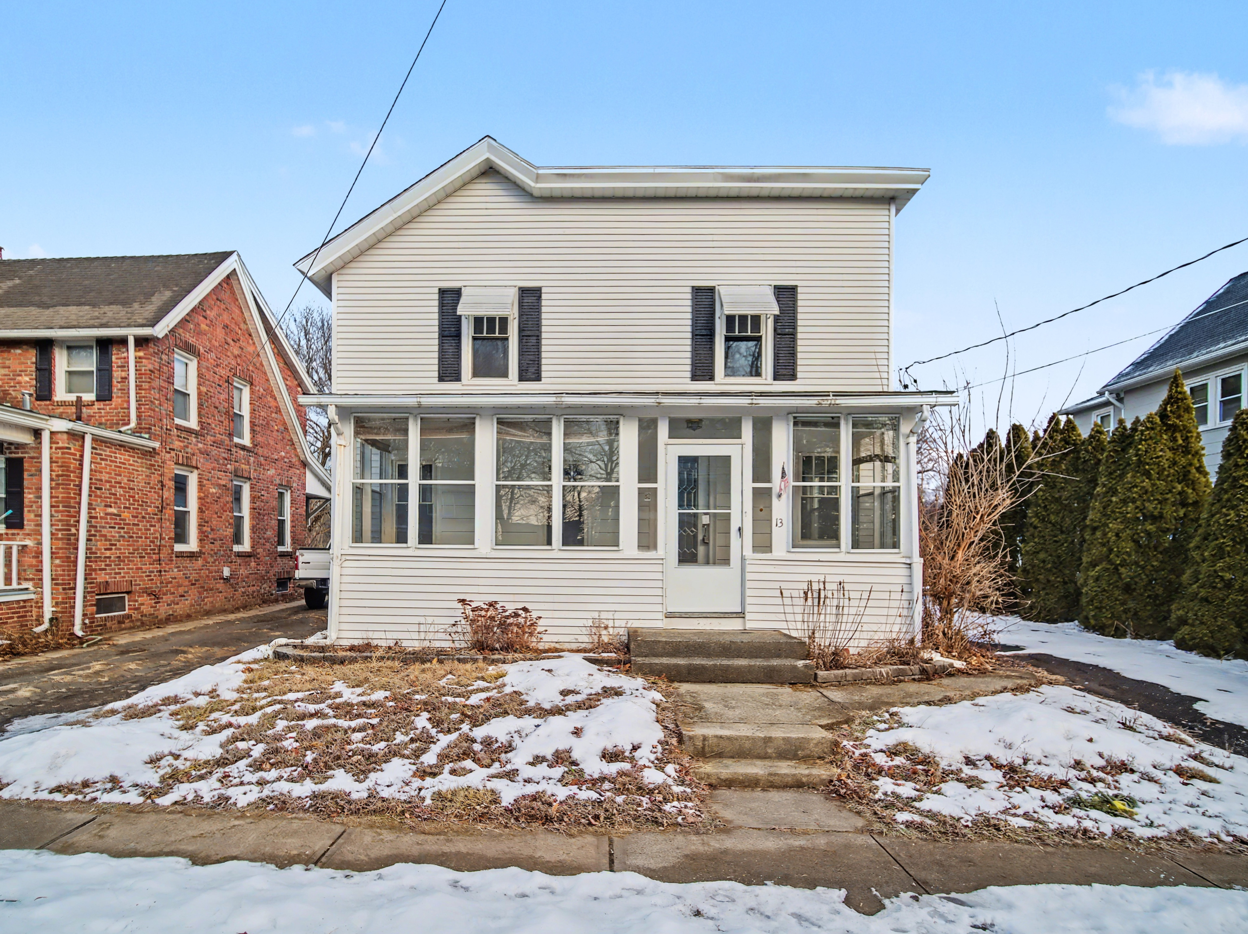 Home in Windsor Locks, Connecticut, photographed by Ari Lee