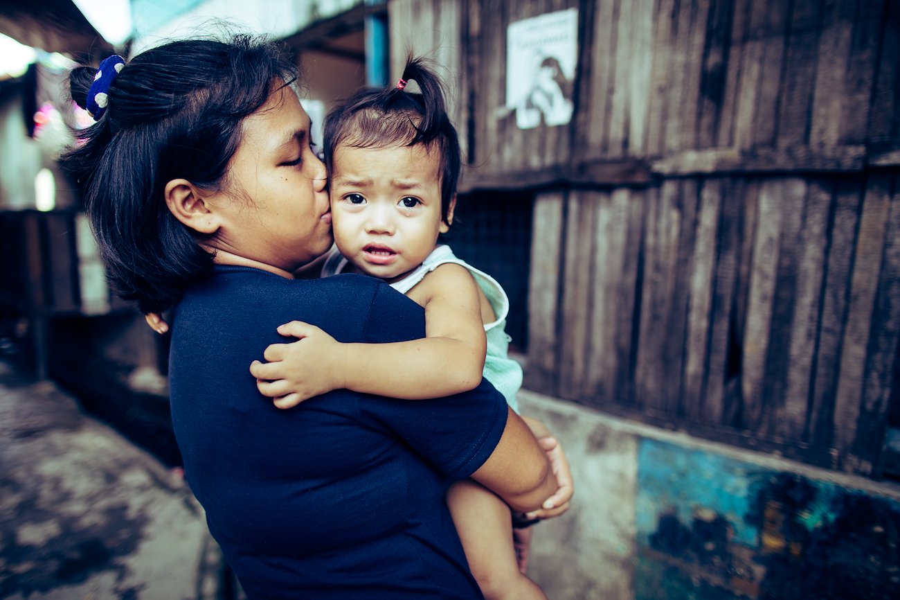 Joy dreams that her children will grow up healthy and strong and will receive a good education.
