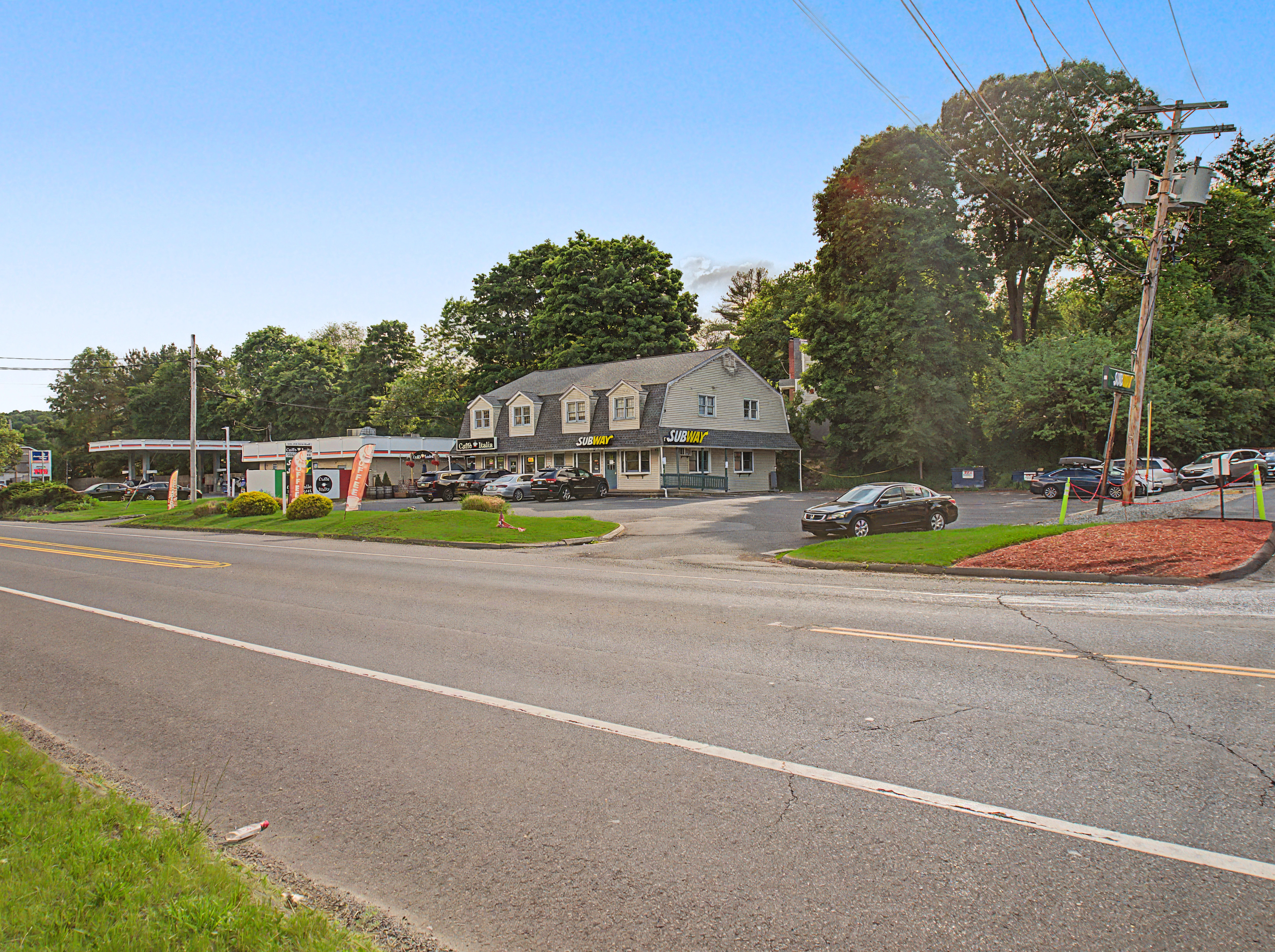 Commercial property in Shelton, Connecticut, photographed by Ari Lee